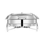 Stainless Steel Chafing Dish Tray Buffet Cater Food Warmer Chafer with Top Lid