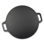 40X33cm Cast Iron Induction Crepes Pan Baking Cookie Pancake Pizza Bakeware