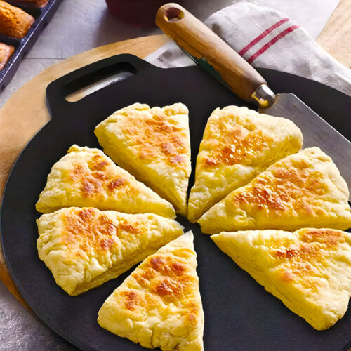 42x37cm Cast Iron Induction Crepes Pan Baking Cookie Pancake Pizza Bakeware - Image 6