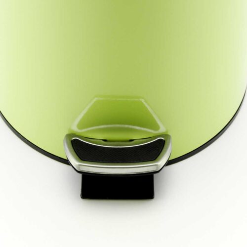 2x 7L Foot Pedal Stainless Steel Rubbish Recycling Garbage Waste Trash Bin Round Green - Image 6