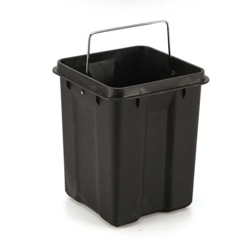 2x 12L Foot Pedal Stainless Steel Rubbish Recycling Garbage Waste Trash Bin Square White - Image 7