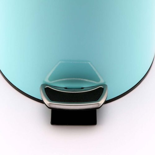 4x 7L Foot Pedal Stainless Steel Rubbish Recycling Garbage Waste Trash Bin Round Blue - Image 6