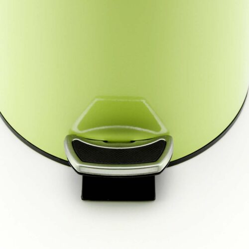 4x 7L Foot Pedal Stainless Steel Rubbish Recycling Garbage Waste Trash Bin Round Green - Image 6