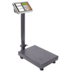 150kg Electronic Digital Platform Scale Computing Shop Postal Scale Black