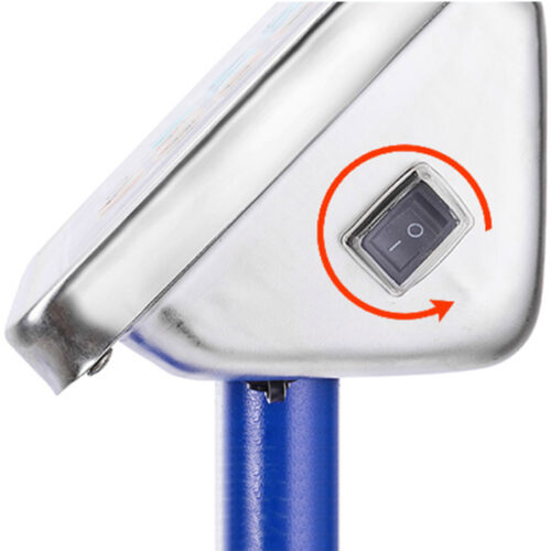 4x 150kg Electronic Digital Platform Scale Computing Shop Postal Weight Blue - Image 4