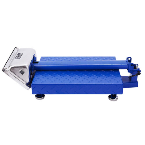 4x 150kg Electronic Digital Platform Scale Computing Shop Postal Weight Blue - Image 5