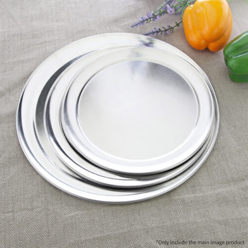 8-inch Round Aluminum Steel Pizza Tray Home Oven Baking Plate Pan - Image 5