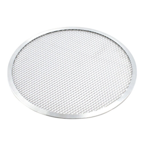 10-inch Round Seamless Aluminium Nonstick Commercial Grade Pizza Screen Baking Pan