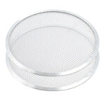 2x 10-inch Round Seamless Aluminium Nonstick Commercial Grade Pizza Screen Baking Pan