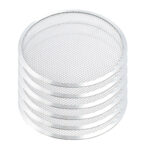 6X 10-inch Round Seamless Aluminium Nonstick Commercial Grade Pizza Screen Baking Pan