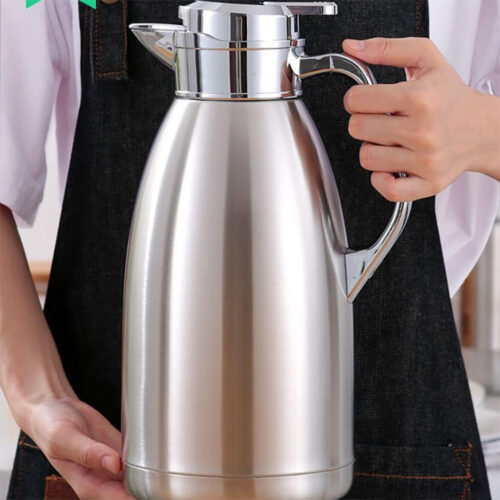 1.8L Stainless Steel Insulated Vacuum Flask Water Coffee Jug Thermal - Image 8