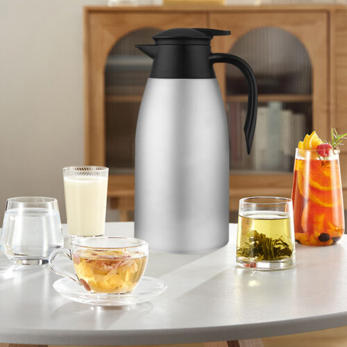 1.5L Silver Color 3-Layer Stainless Steel Vacuum Durable Thermal Flask - Image 3