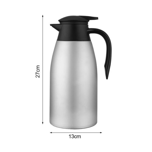 1.5L Silver Color 3-Layer Stainless Steel Vacuum Durable Thermal Flask - Image 7