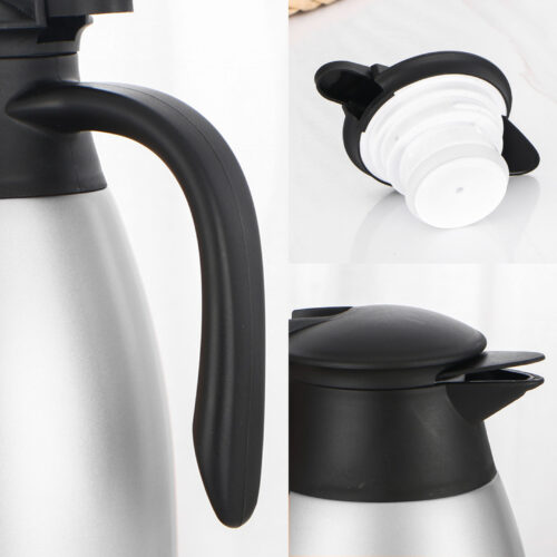 1.5L Silver Color 3-Layer Stainless Steel Vacuum Durable Thermal Flask - Image 9