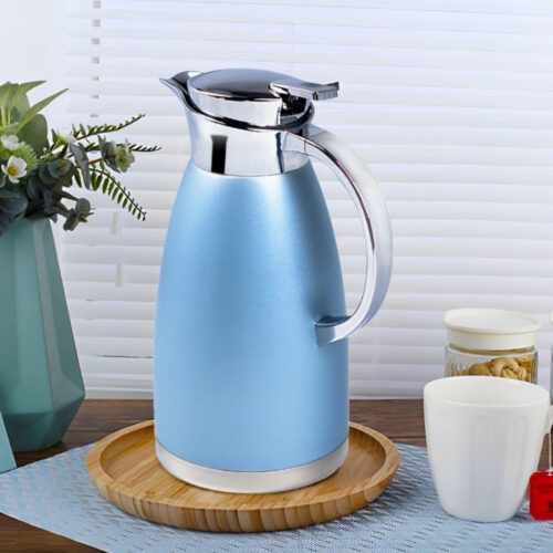 1.8L Blue Color 3-Layer Vacuum Insulated Stainless Steel Flask - Image 2
