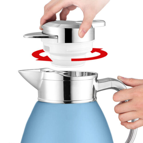 1.8L Blue Color 3-Layer Vacuum Insulated Stainless Steel Flask - Image 7
