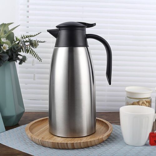 2.0L Silver Color 3-Layer Stainless Steel Vacuum Durable Thermal Flask - Image 2