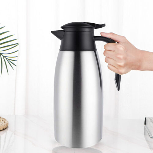 2.0L Silver Color 3-Layer Stainless Steel Vacuum Durable Thermal Flask - Image 7