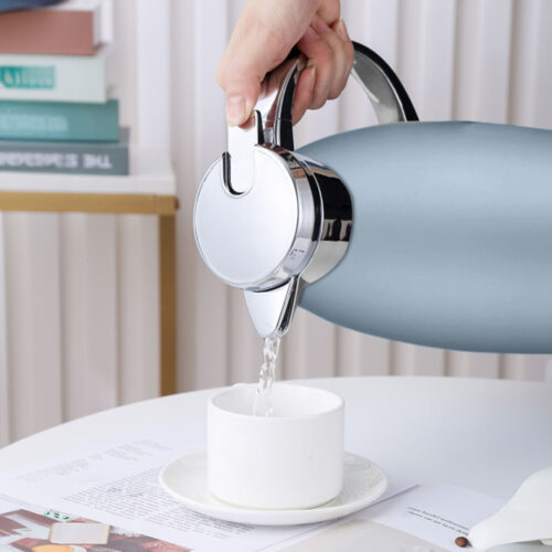 2.3L Blue Color 3-Layer Vacuum Insulated Stainless Steel Flask Ideal for Home Office - Image 5