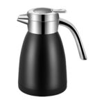2.2L Stainless Steel Insulated Vacuum Flask Water Bottle Black
