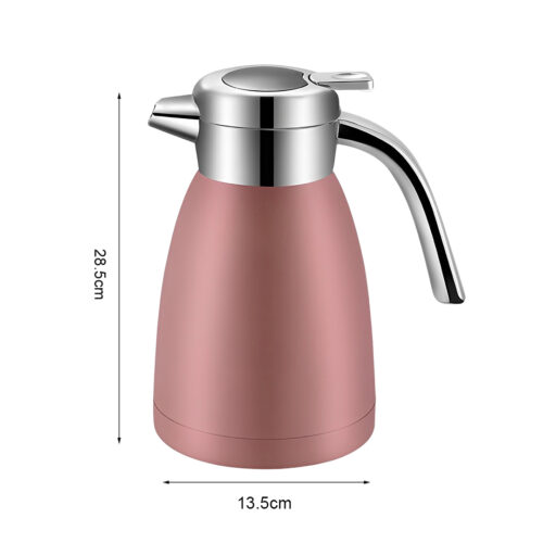 2x 2.2L Stainless Steel Insulated Vacuum Flask Water Bottle - Image 4