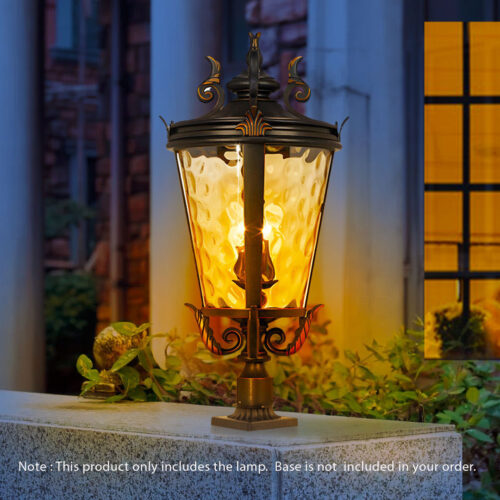 Vintage Lantern 6X 71.2cm Wall Lamp Modern Aluminum Glass Wall Light Classic Outdoor Sconce Decorative Exterior Lighting - Image 2