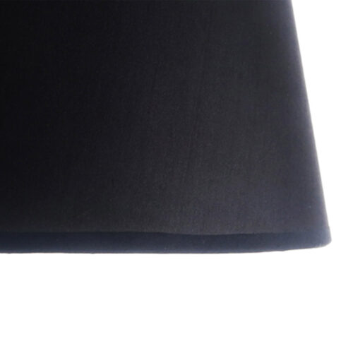 2x 68cm Black Marble Bedside Desk Table Lamp Living Room Shade with Cone Shape Base - Image 6