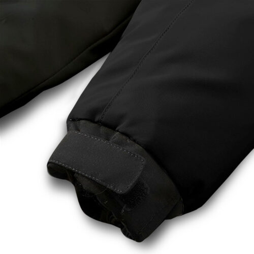 abbee Black 2xL Winter Fur Hooded Down Jacket Lightweight Quilted Warm Puffer Coat - Image 4