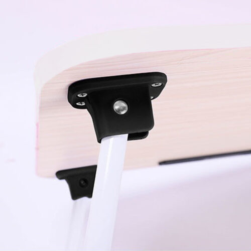 Pink Portable Bed Table Adjustable Folding Bed Sofa Study Table Laptop Mini Desk Breakfast Tray Decor - Image 7