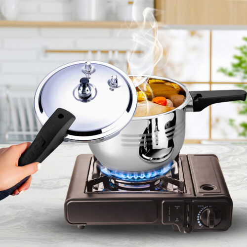 5L Commercial Grade Stainless Steel Pressure Cooker - Image 5