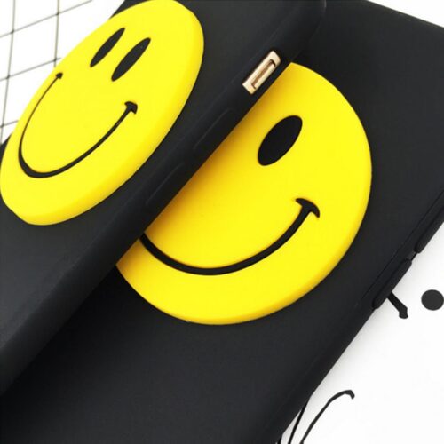 iPhone 6 6s Shockproof Hard Back Case Smiley Face Durable Cover - Image 4