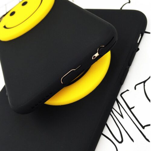 iPhone 6 6s Shockproof Hard Back Case Smiley Face Durable Cover - Image 5