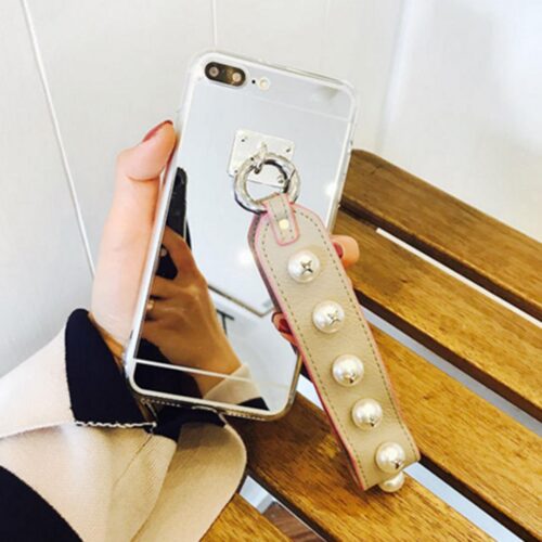iPhone 6 6s Shockproof Hard Back Case Luxury Fashion Silver Mirror Cover - Image 3