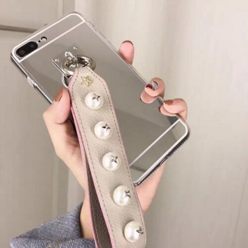 iPhone 6 6s Shockproof Hard Back Case Luxury Fashion Silver Mirror Cover - Image 4