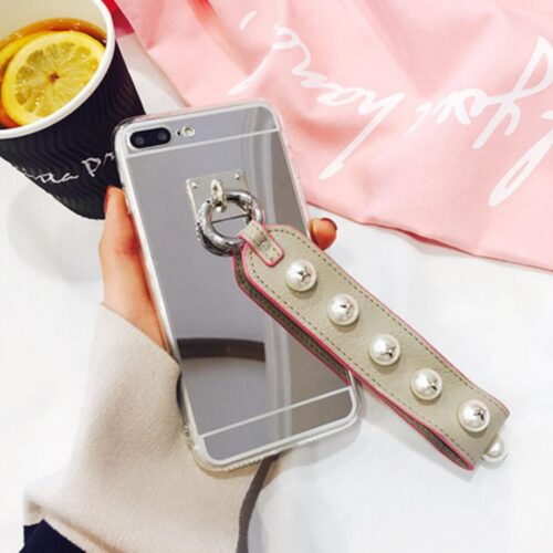 iPhone 6 6s Shockproof Hard Back Case Luxury Fashion Silver Mirror Cover - Image 6