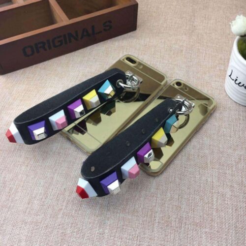 iPhone 6 6s Shockproof Hard Back Case Luxury Fashionable Slim Durable Gold Mirror Back iPhone Case 6s - Image 2