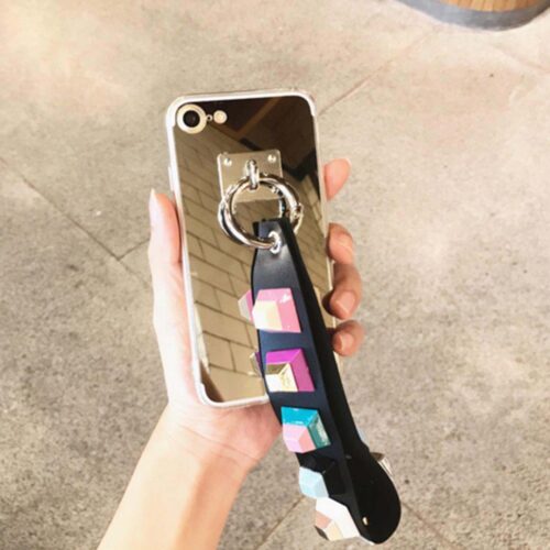 iPhone 6 6s Shockproof Hard Back Case Luxury Fashionable Slim Durable Gold Mirror Back iPhone Case 6s - Image 3