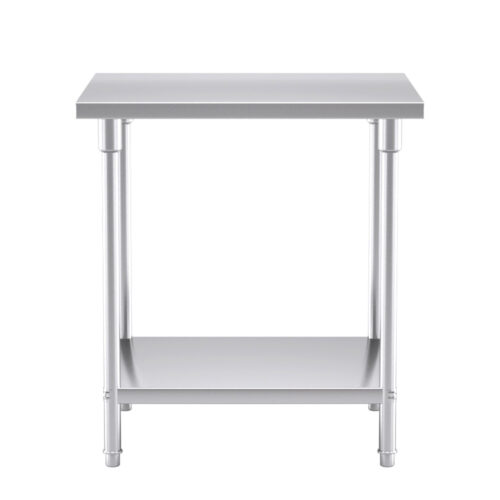 80*70*85cm Commercial Catering Kitchen Stainless Steel Prep Work Bench - Image 2