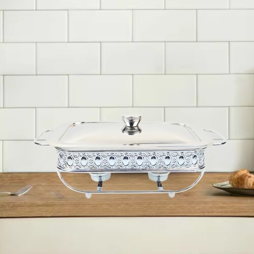 1.5L Lace Edge Dining Stove Silver Color Portable Dining Cooking Appliance for Kitchen - Image 3