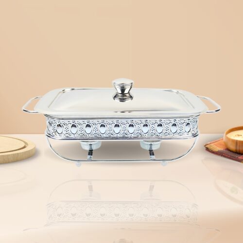 1.5L Lace Edge Dining Stove Silver Color Portable Dining Cooking Appliance for Kitchen - Image 4