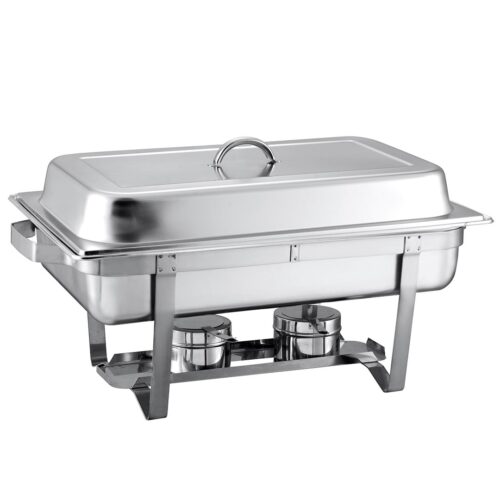 3L Triple Tray Stainless Steel Chafing Food Warmer Catering Dish - Image 2