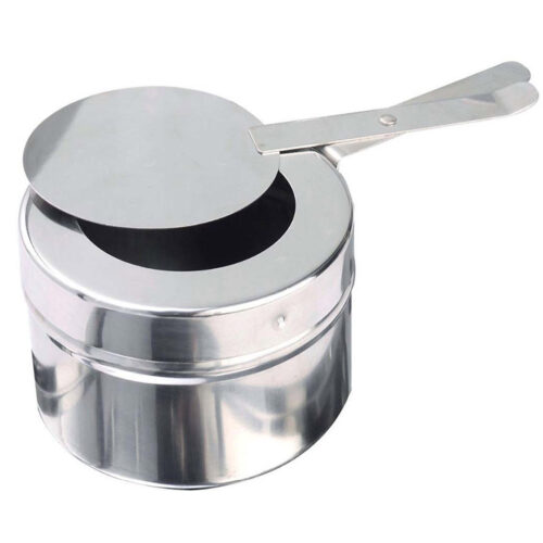 2x 9L Stainless Steel Soup Warmer Roll Top Chafer Chafing Dish Set with Glass Visual Window Lid - Image 7