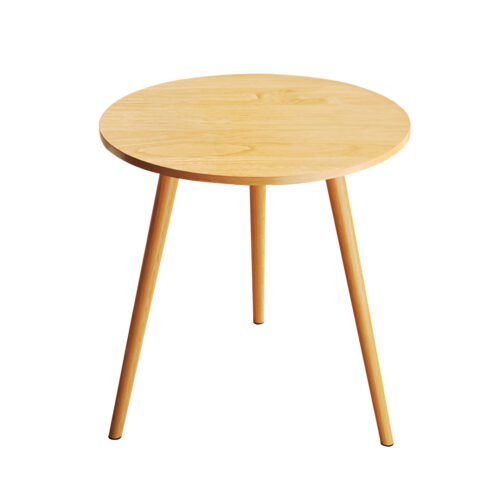 60x72cm Walnut Small Side Coffee Table Decor