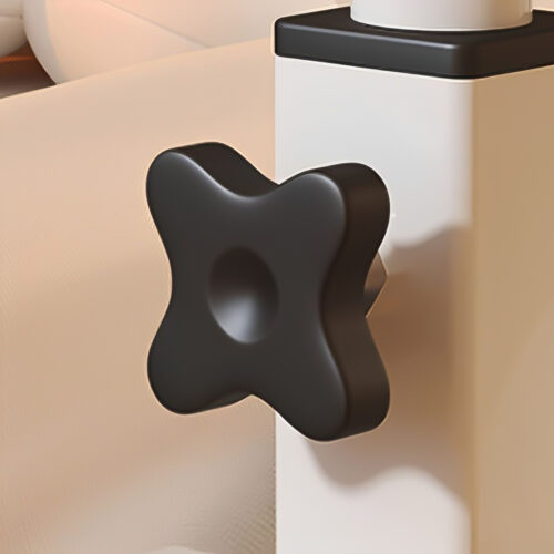 40x80cm Gray Bedside Table Movable Bedroom Desk Student Computer Table - Image 5