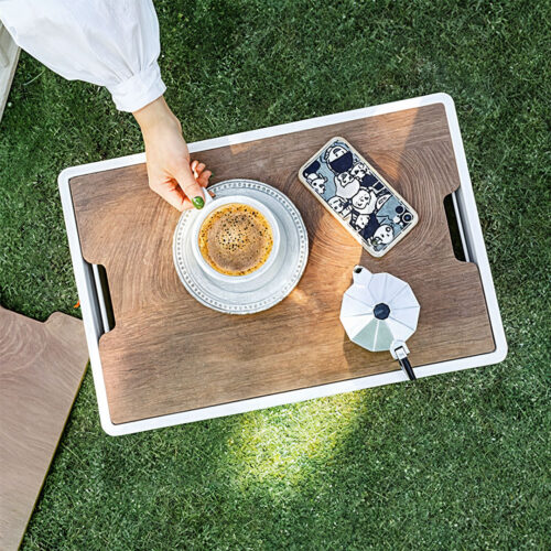 2x 52.5x35.5cm 55L White Car Camping Folding Storage Box Crate Stackable Container No Handle - Image 4