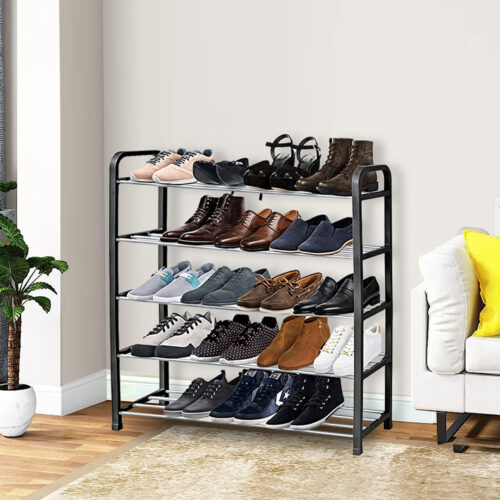 71x21cm 5 Layer Shoes Slippers Organizer Rack Storage - Image 4