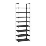 8 Tier Shoe Storage Shelf Space-Saving Caddy Rack Organiser with Handle