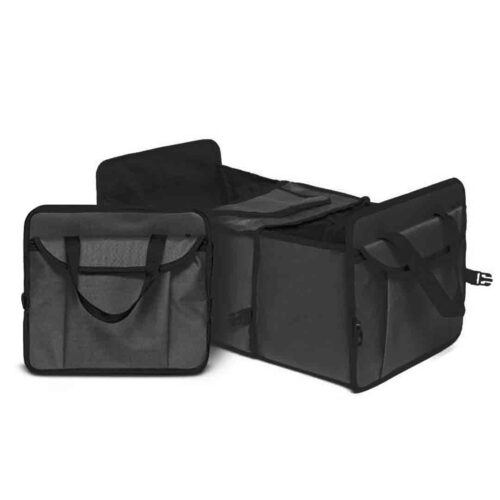 Car Portable Storage Box Waterproof Oxford Cloth Organizer Black - Image 3
