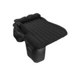Black Stripe Inflatable Car Mattress Portable Camping Rest Air Bed Travel Compact Sleeping Kits