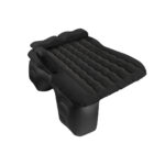 Black Ripple Inflatable Car Mattress Portable Camping Air Bed Travel Sleeping Kits